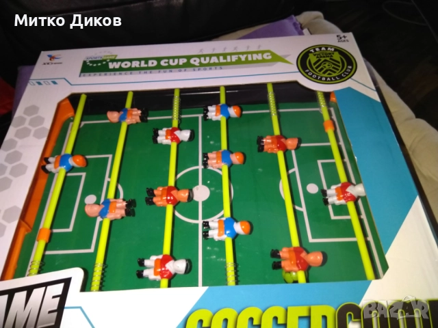 Интерактивна игра нова Джага, 43x6.5x42 см детски футболен двубой нов настолен, снимка 5 - Други - 52788722