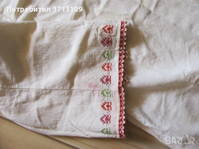 Риза за носия, кенар и бродерия, снимка 3 - Антикварни и старинни предмети - 51682761