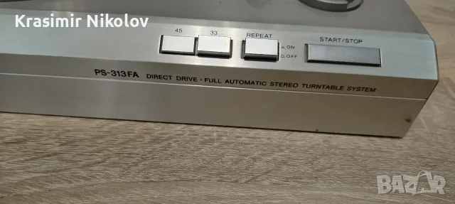 Грамофон SONY PS 313 FA За части. , снимка 4 - Грамофони - 56252262