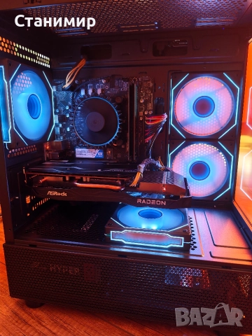Intel i3 12100 | 16GB DDR4 | RX6600XT | 1TB M.2 | Подарък Лаптоп, снимка 3 - Геймърски - 52816296