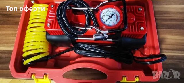 Мощен двубутален компресор 12V  85Л-мин-5050, снимка 3 - Аксесоари и консумативи - 37589854