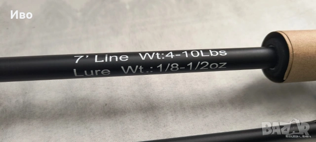 Нова Кастинг Въдица (Triger) – 2.13 м / 3.5-14 г (Четири Части), снимка 2 - Въдици - 54120839