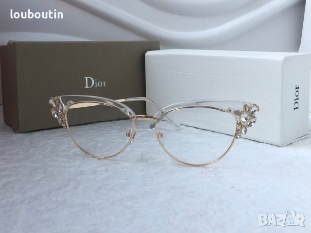 Dior прозрачни слънчеви,диоптрични рамки очила за компютър, снимка 7 - Слънчеви и диоптрични очила - 37075795