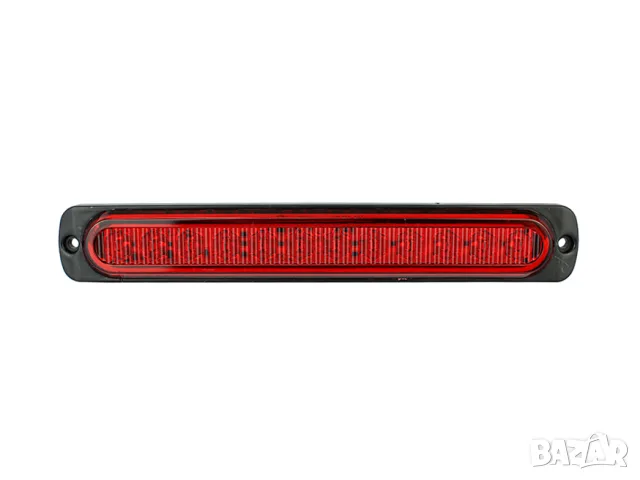 Мигащ LED габарит с рефлектор 12 LED 12-24V с червена светлина