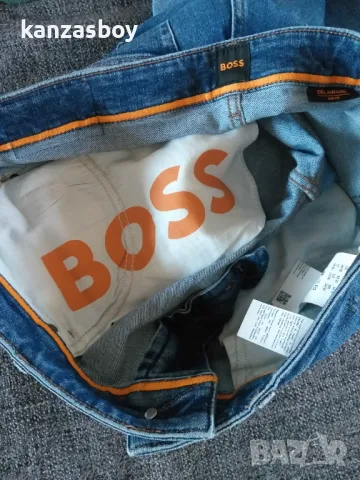 boss delaware slim fit - страхотни мъжки дънки КАТО НОВИ 34, снимка 1 - Дънки - 48551328