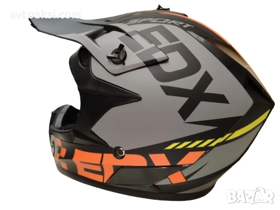 Каска Крос Мотор/Скутер/Бъги/Вело/АТВ-YF121, снимка 4 - Аксесоари и консумативи - 50827884