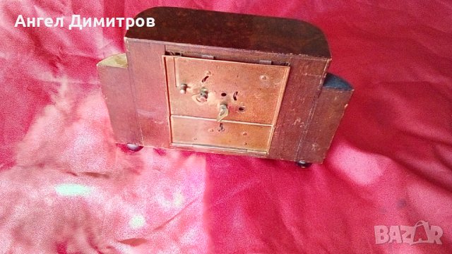 Стар настолен часовник касичка , снимка 7 - Антикварни и старинни предмети - 42043560