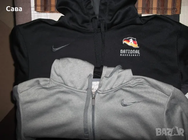 Суичъри NIKE  мъжки,ХЛ   /черен,сив/