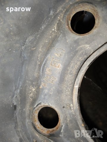 Железни джанти 16" със зимни гуми Opel Corsa , снимка 3 - Гуми и джанти - 33897565