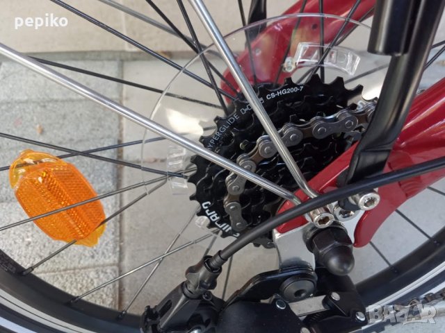 Продавам колела внос от Германия оригинален двойно сгъваем алуминиев велосипед URBAN COMFORT SPORT 2, снимка 5 - Велосипеди - 29336890