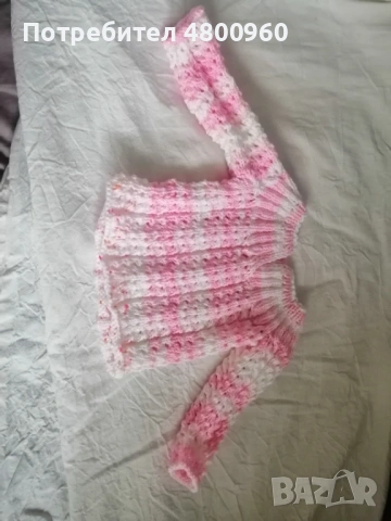 Плетени дрешки, снимка 4 - Жилетки и елечета за бебе - 54238715