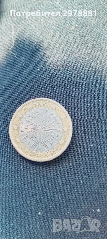 Монета 1 Евро -2000г. Франция