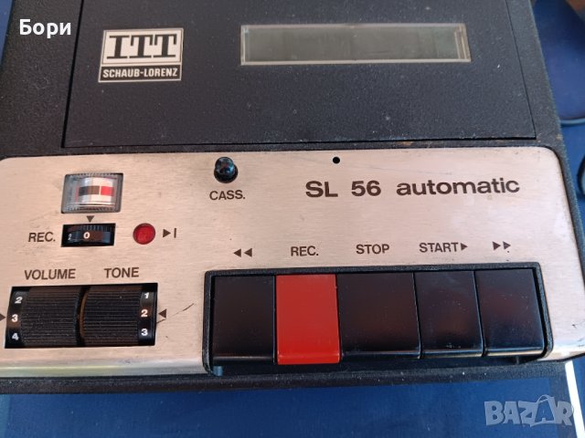 ITT Касетофон/диктофон LORENZ ITT SL-56, снимка 7 - Радиокасетофони, транзистори - 44340997
