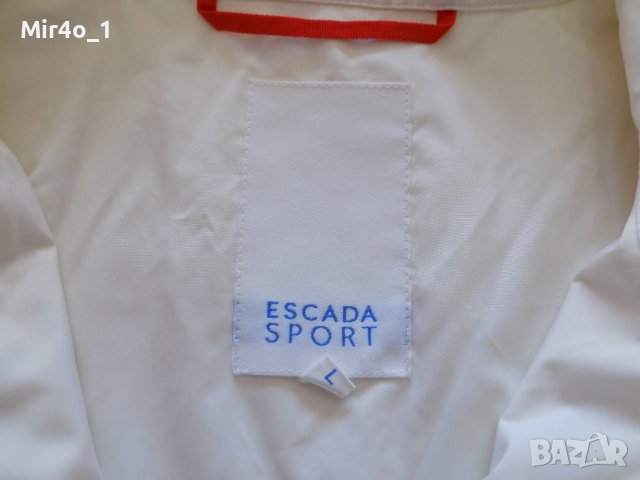 елек escada sport яке ветровка горнище блуза оригинал спорт унисекс L, снимка 6 - Спортни дрехи, екипи - 39823925