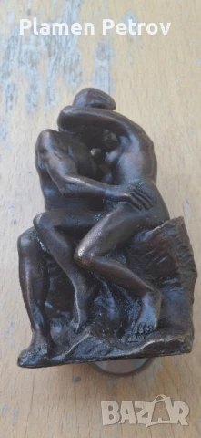 бронзова склуптора на Роден и сак Енцо Нори , снимка 4 - Антикварни и старинни предмети - 51298668