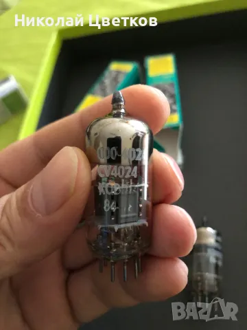 Mullard 4024- електронни лампи ECC81 / 12AT7, снимка 7 - Аудиосистеми - 48914395