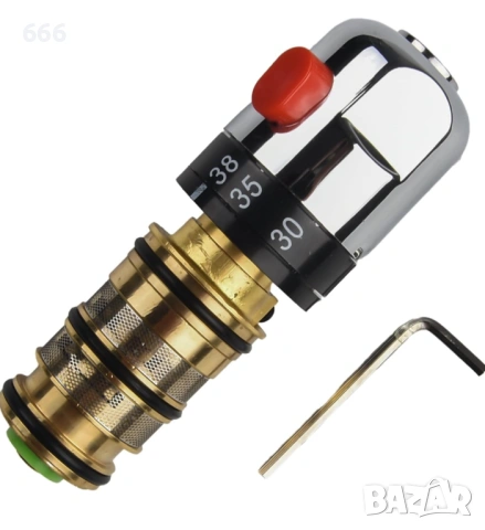 Резервен термостатичен патрон., снимка 4 - Други стоки за дома - 54019271