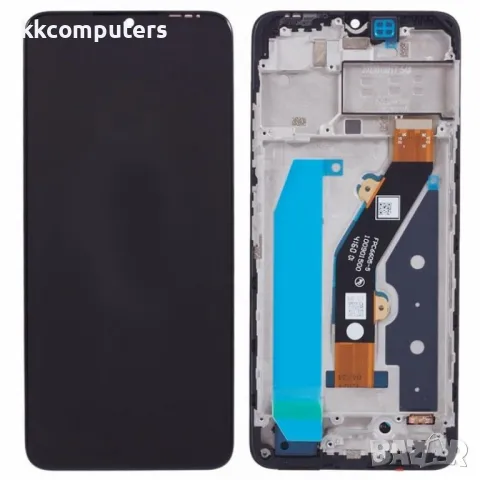 LCD Дисплей и Тъч Скрийн с рамка за TECNO Spark 10 4G KI5