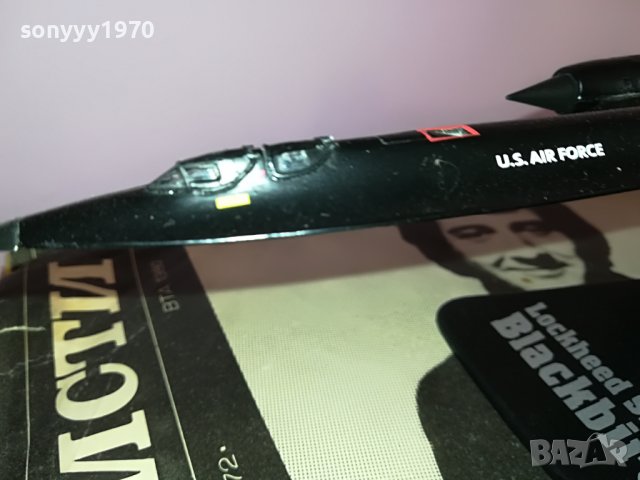 US AIR FORCE-22СМ МЕТАЛЕН САМОЛЕТ 2402231629, снимка 2 - Колекции - 39792381