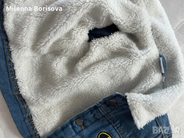 Дънково зимно яке от Пепко , снимка 3 - Детски якета и елеци - 53008380