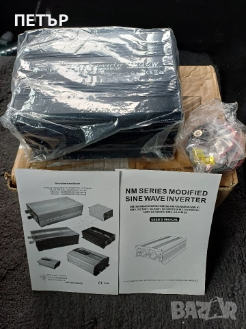 ИНВЕРТОР 1000 W 24 V НА 220 V ЗА КАМИОН ЧИСТО НОВ НЕ ИЗПОЛЗВАН , снимка 4 - Ресийвъри, усилватели, смесителни пултове - 53305372