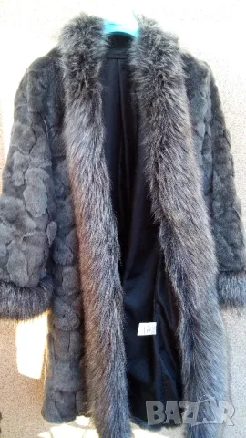 Класическо дамско палто от еко кожа., снимка 4 - Палта, манта - 35413273