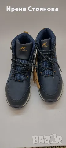 Мъжки зимни боти Runners, син цвят 45, снимка 5 - Мъжки боти - 49270062