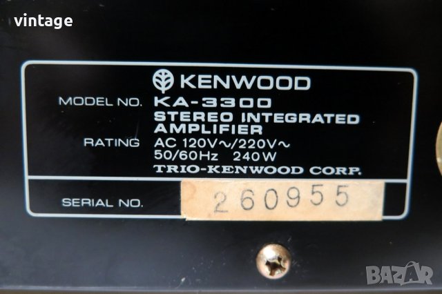 Kenwood set KA-3300_KT-3300, снимка 11 - Аудиосистеми - 42820357