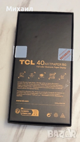 Чисто НОВ!!! TCL 40 Nxtpaper 5G 256GB+12GB, снимка 10 - Телефони с две сим карти - 53110846