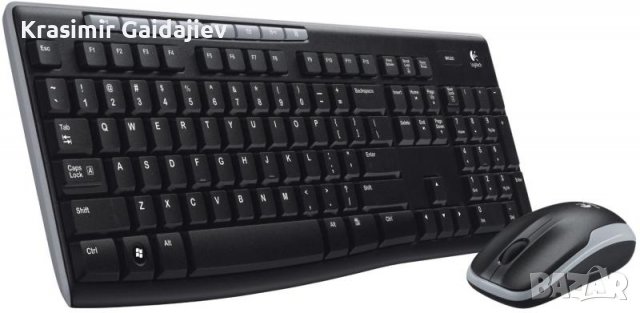 Logitech MK270  (HU) Клавиатура с мишка, снимка 1 - Клавиатури и мишки - 37832889