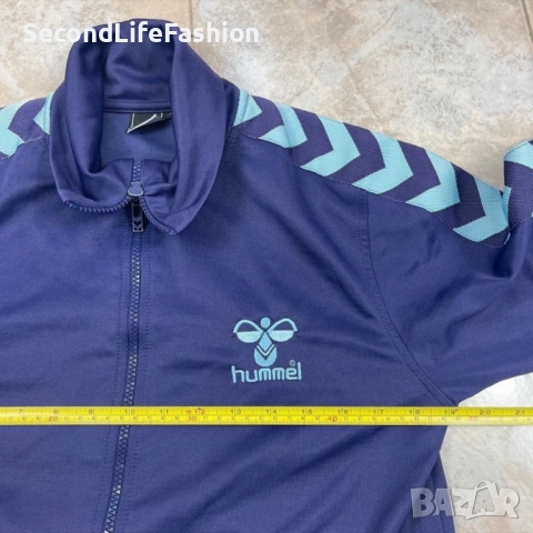 Hummel Atlanta Дамско спортно яке с цип, лилаво, размер L., снимка 3 - Якета - 52496373