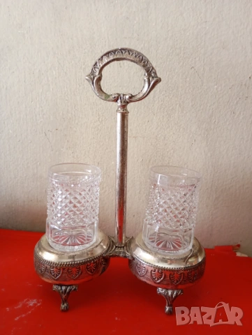 Винтидж лъжичник,солница