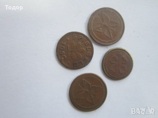 Стар жетон Стари жетони 4, снимка 3 - Колекции - 35044763