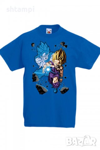 Детска тениска Dragon Ball Z Gohan X Goku,Анимация,игра,Празник,Повод, снимка 5 - Детски тениски и потници - 37947150