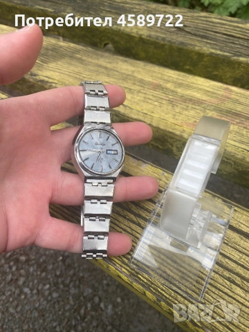 SEIKO 5 ACTUS 1975 г., снимка 3 - Мъжки - 53927275