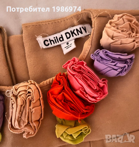 Детска рокля DKNY, снимка 2 - Детски рокли и поли - 44582990