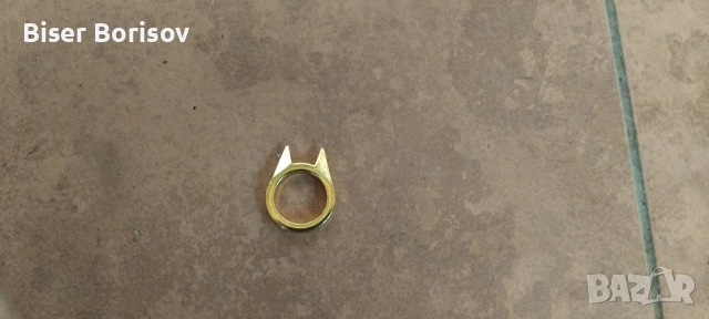 Пръстен за Самоотбрана и Разбиване на Автомобилни Стъкла, снимка 3 - Оборудване и аксесоари за оръжия - 51992401