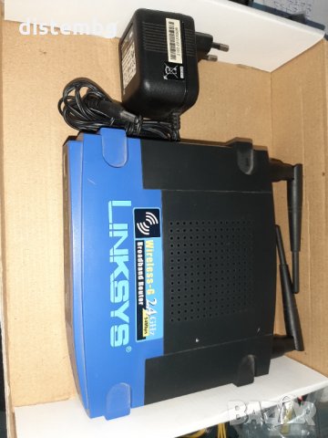 Безжичен Рутер Linksys WRT54G-EU, снимка 1 - Рутери - 30394621