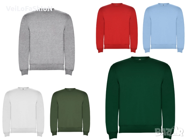 Нови ватирани блузи, Унисекс в различни цветове