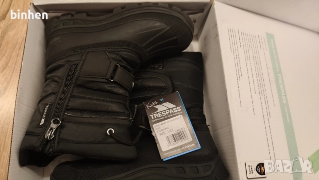 Детски зимни ботуши Trepass 33 номер, снимка 8 - Детски боти и ботуши - 52576659