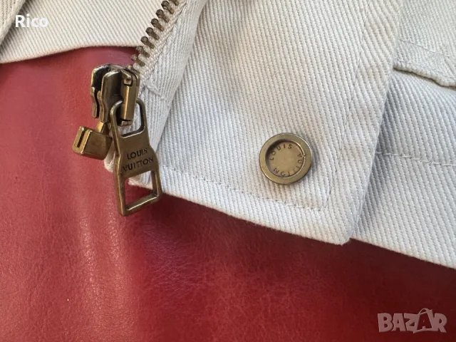 Louis Vuitton Beige Monogram Workwear Sherpa Jacket , снимка 7 - Якета - 55890378