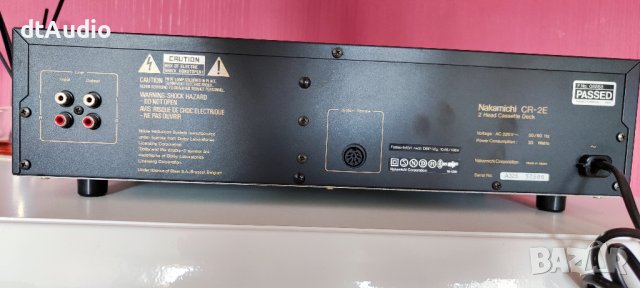 Двуглав касетен дек - Nakamichi CR-2E, снимка 6 - Декове - 42308996