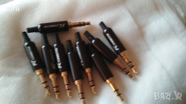 Stereo Jack позлатен 3.5mm  за слушалки, снимка 5 - Слушалки и портативни колонки - 31217643