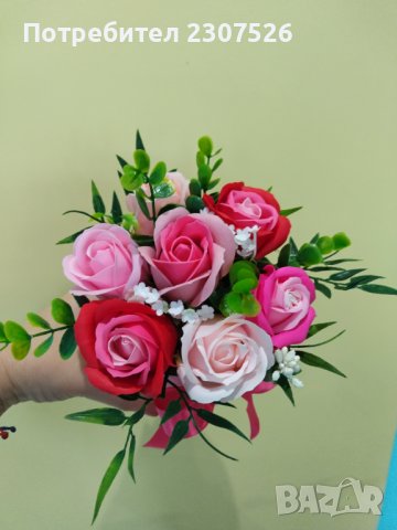 Цветя , снимка 2 - Декорация за дома - 42871192