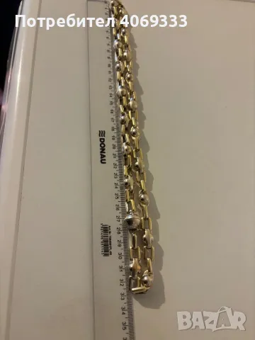 Мъжки плътен златен ланец 92.64гр 14к 66см, снимка 9 - Колиета, медальони, синджири - 49866657
