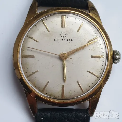Луксозен мъжки часовник с ръчно навиване Certina 414, снимка 3 - Антикварни и старинни предмети - 49154265