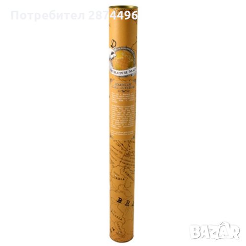 1078 Скреч Карта на Света, снимка 5 - Други стоки за дома - 30933535