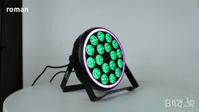 LED пар прожектор FREE COLOR P1808 VENUS RGBW, снимка 2 - Друга електроника - 52370622