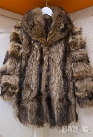 Дамско палто естествен косъм размер М-Л , снимка 4 - Палта, манта - 49007414