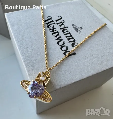 Vivienne Westwood оригинално дамско колие, снимка 3 - Колиета, медальони, синджири - 49960060